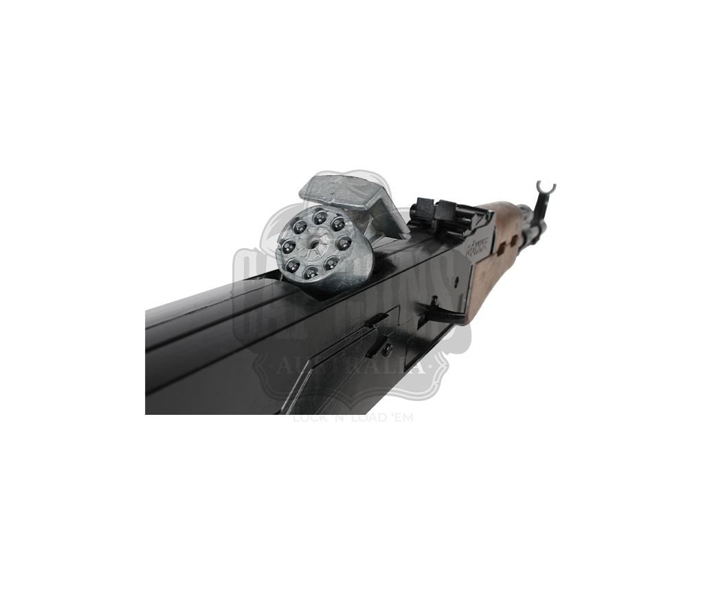 Gonher - Assault Rifle 8 Shots, Black, Carton Expositor
