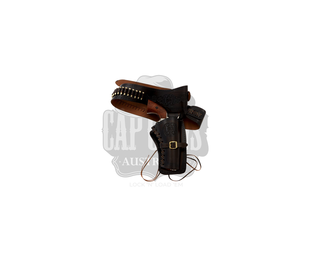 Denix - Single Revolver Leather Holster