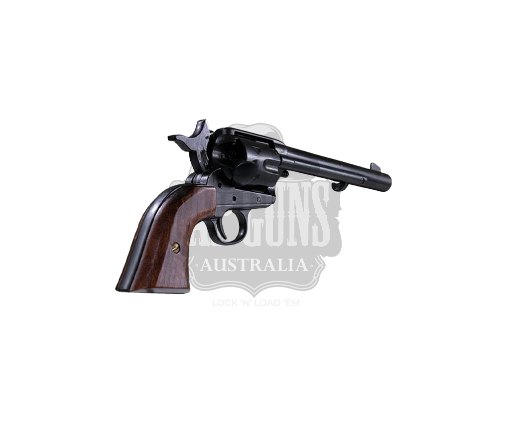 Kolser - Revolver Peacemaker Colt 45 Single Action 5.5" USA 1873 - Wood/Black