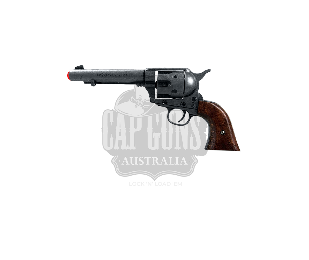 Kolser - Revolver Peacemaker Colt 45 5.5" USA 1873 - Pistol Wood Grips Gray