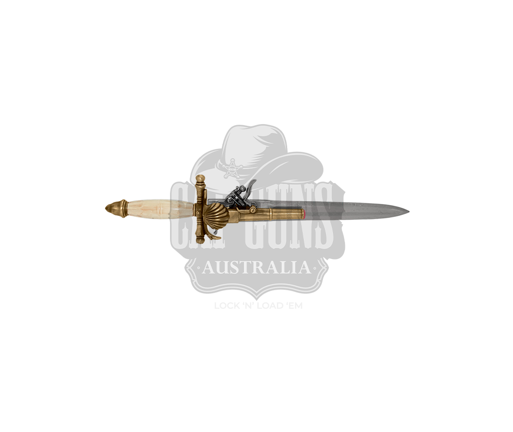 Kolser - 18th Century French Dagger Pistol - Curassow - 38 cm