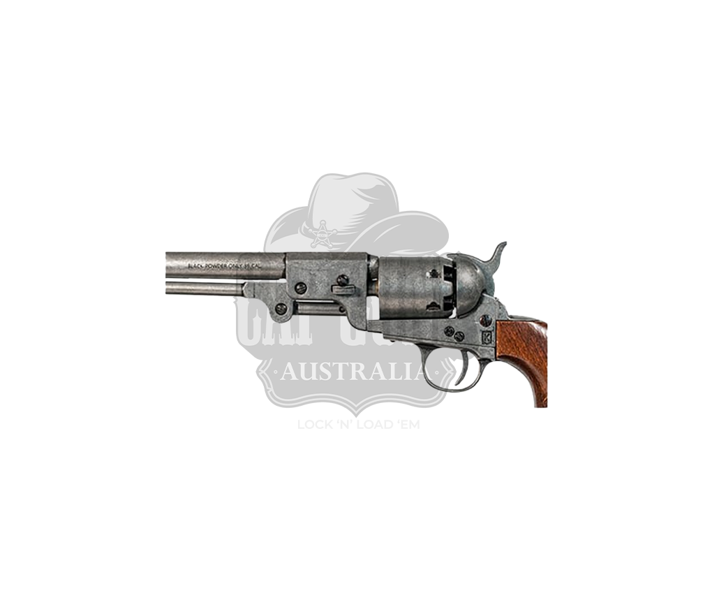 Kolser - Reprod. Colt Navy 1862 Confederate - Curassow - Wood/Gray