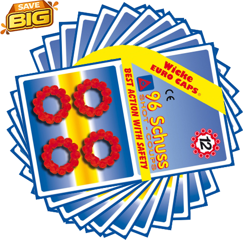 Kids Cap - 12 shot rings