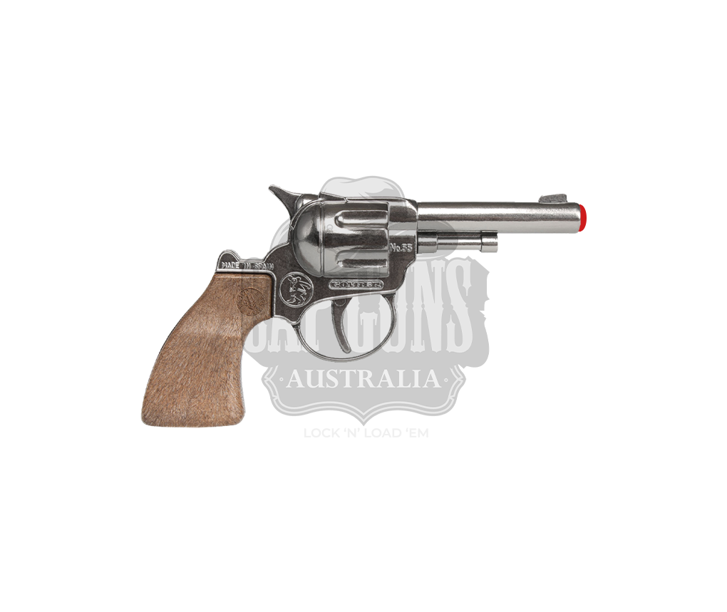 Gonher - Cowboy Little Revolver, Steel, Carton Expositor