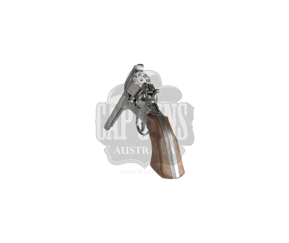 Gonher - Cowboy Colt Revolver 1851 - 8-Shot - Diecast Metal - Brown/Nickel with Box