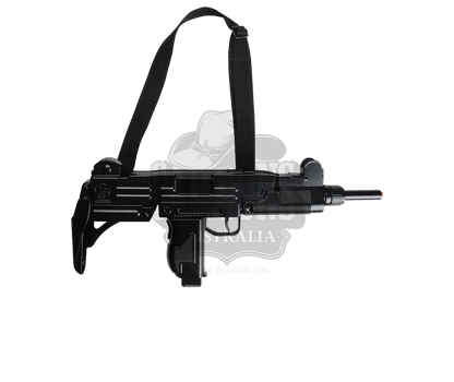 Gonher - Diecast UZI Machine Gun - 12-Shot - Black