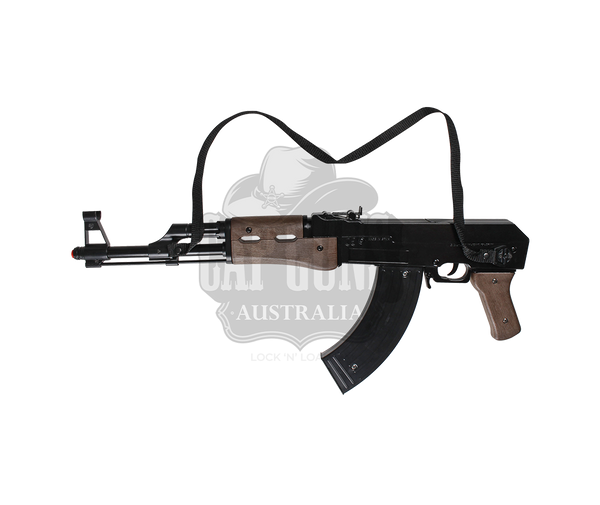 Gonher - Assault Rifle 8 Shots, Black, Carton Expositor