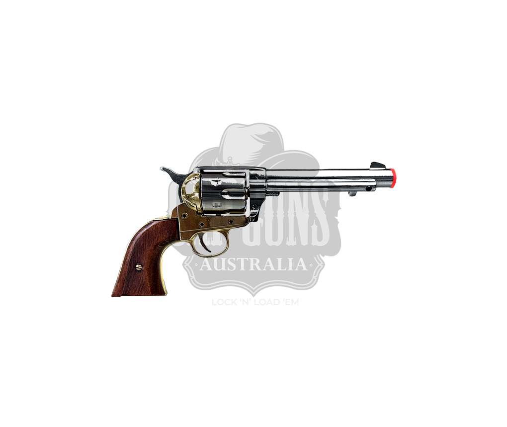 Kolser - Pistol Wood Grips Nickel