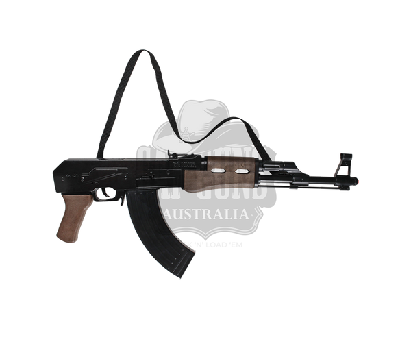 Gonher - Assault Rifle 8 Shots, Black, Carton Expositor