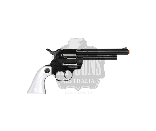 Gonher - Cowboy Revolver - Diecast Colt Peacemaker - 12-Shot -  Pearl/Black