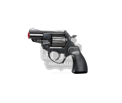 Villa Giocattoli S.R.L - Police Revolver - Falcon Gun Black - 12-shot with Box