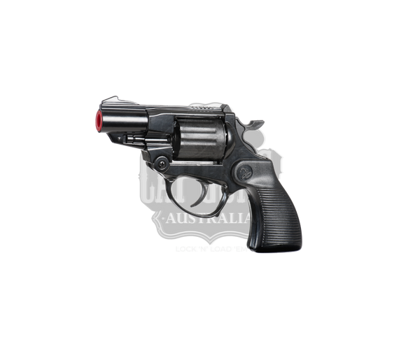 Villa Giocattoli S.R.L - Police Revolver - Falcon Gun Black - 12-shot with Box