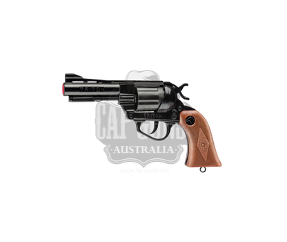 Villa Giocattoli S.R.L - Police Revolver - Triton Gun Black - 12-shot with Box