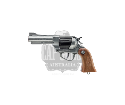Villa Giocattoli S.R.L - Police Revolver - Triton Gun Silver - 12-shot with Box