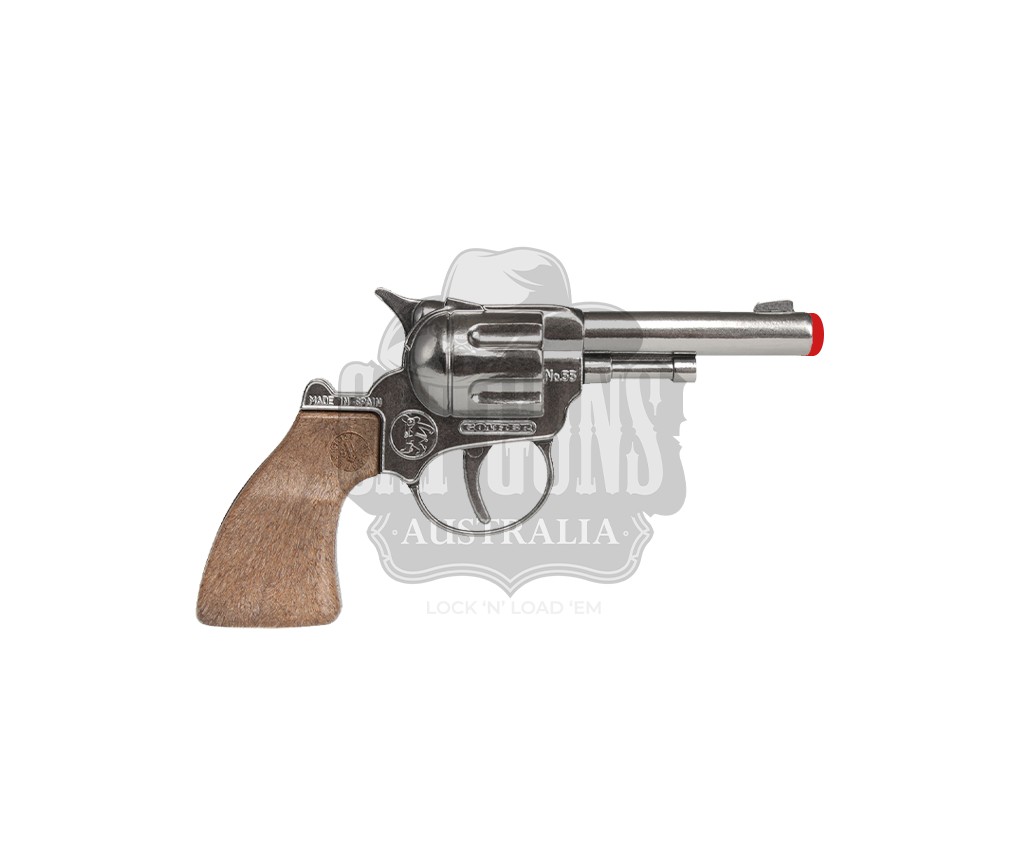 Gonher - Cowboy Little Revolver, Steel, Carton Expositor