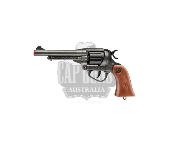 Villa Giocattoli S.R.L - Western Revolver - Nevada Gun Old Metal - 12-Shot with Box