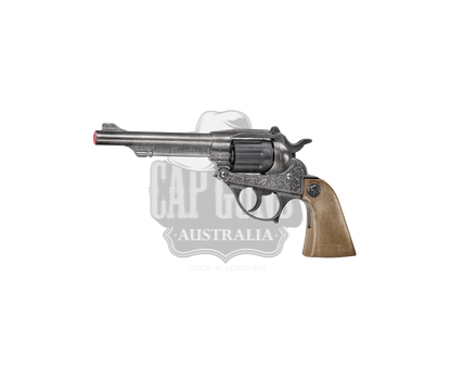 Villa Giocattoli S.R.L - Western Revolver - Alabama Gun Old Metal - 8-Shot with Box