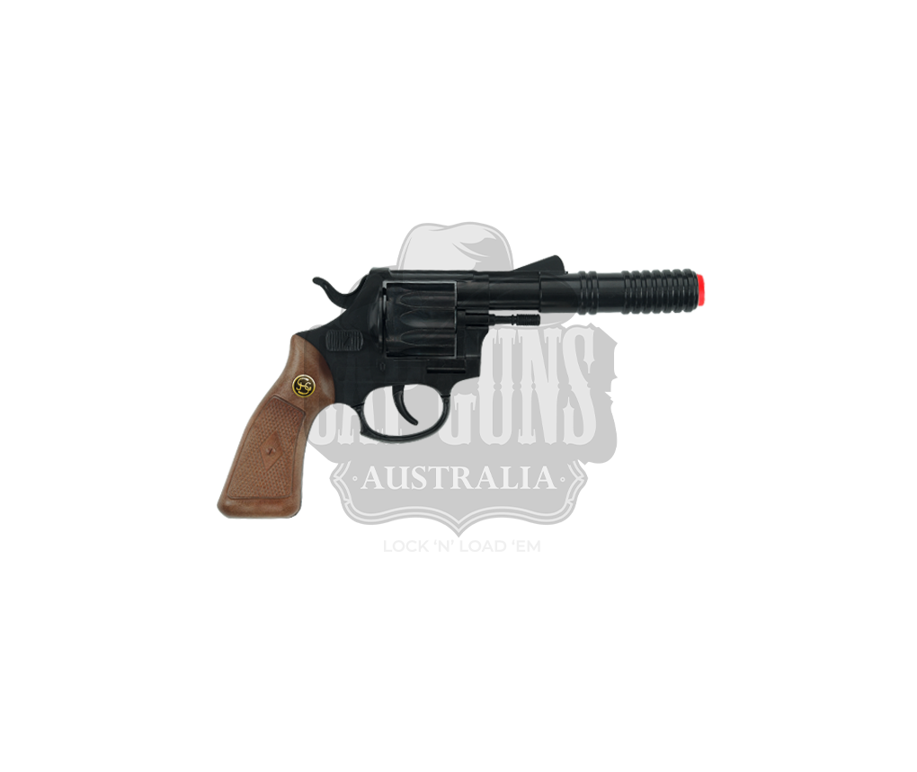 Schroedel - Interpol 38 Revolver - 12-Shot - Brown/Black - 23 cm