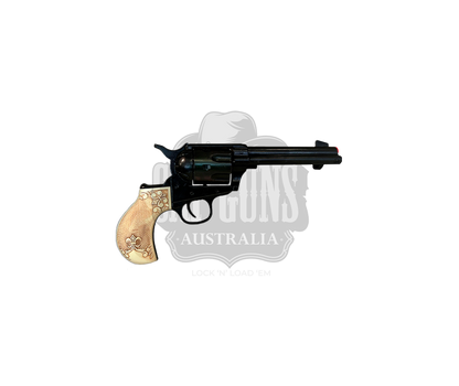 Kolser - Revolver Thunderer Replica - Engraved Imitation Ivory/Black