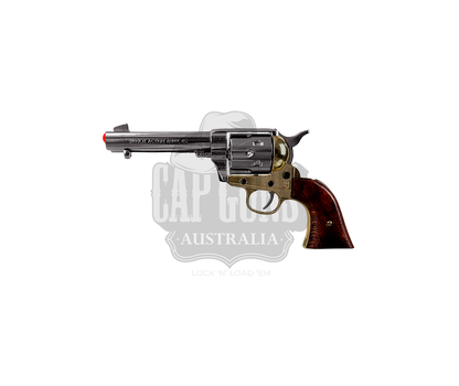 Kolser - Revolver Colt 45 4.75 in Pistol - Fast Draw - Wood/Brass & Nickel