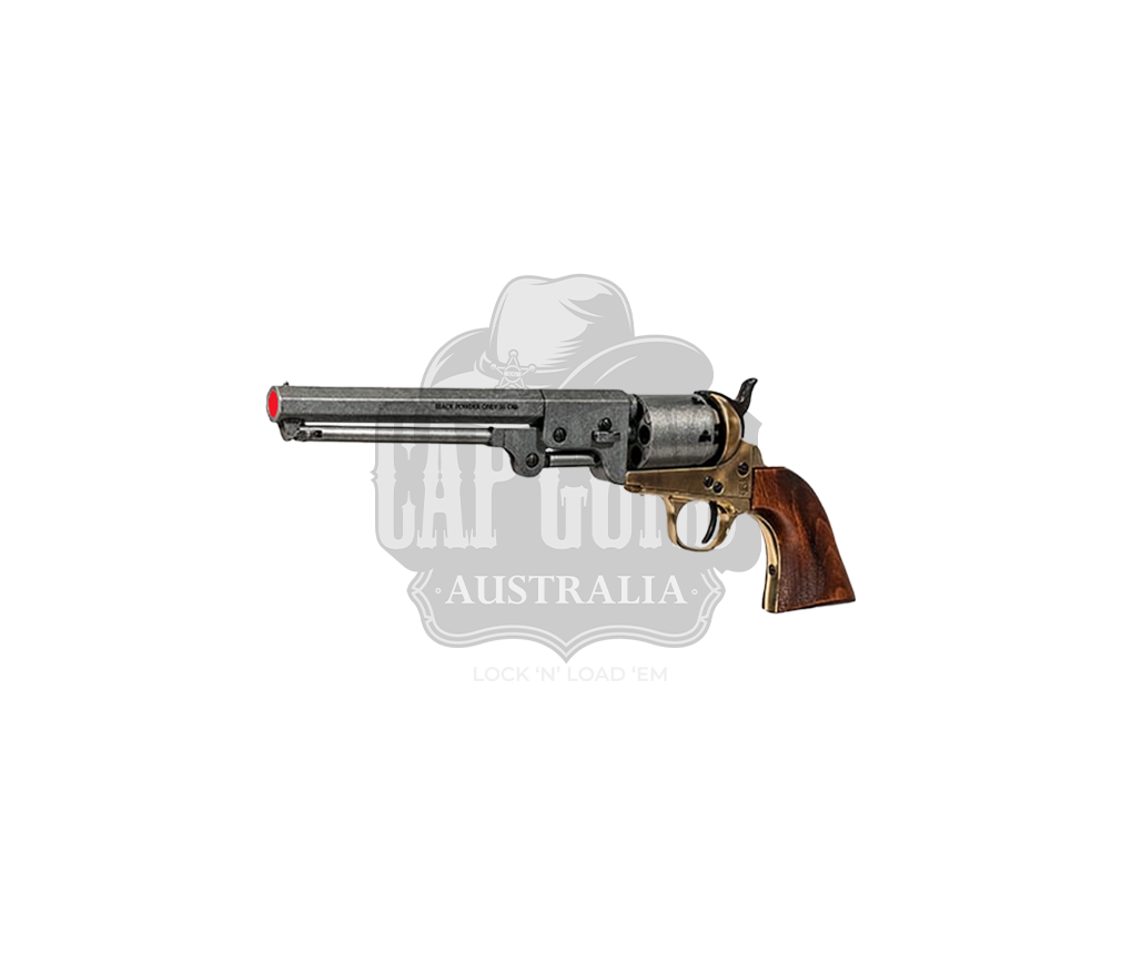 Kolser - Reprod. Colt Navy 1851 Replica - Wood/Gray-Brass