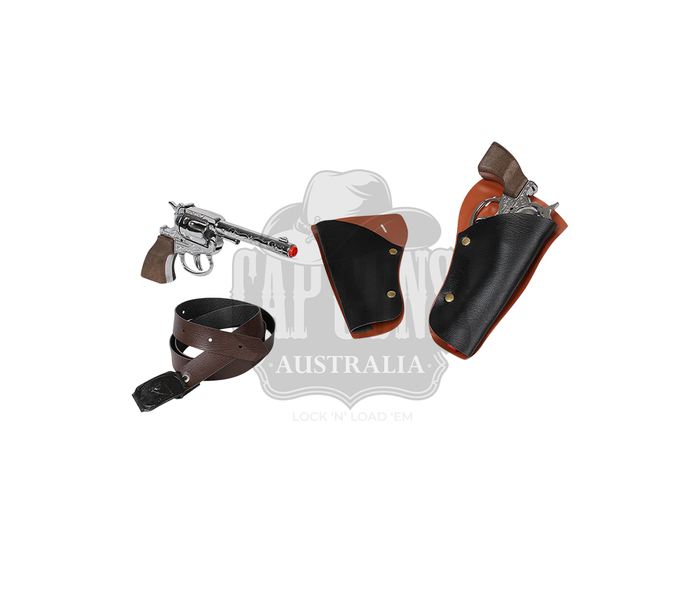 Gonher Far West Double Revolver & Hoslster