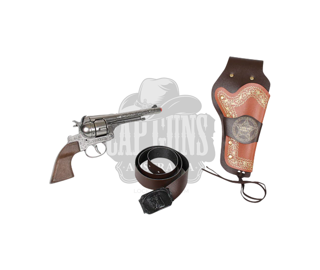 Gonher - Cowboy Set - single revolver & holster - 12 shot