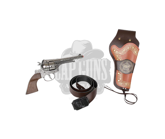 Gonher - Cowboy Set - single revolver & holster - 12 shot