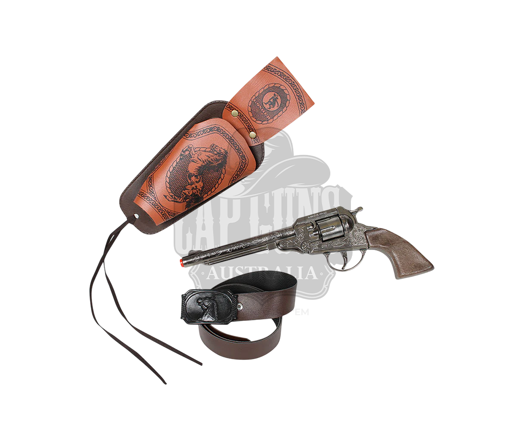Gonher - Texas Set - single revolver & holster - 8 shot