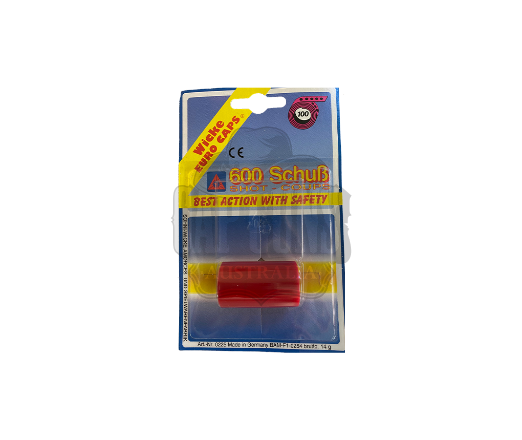 Gonher - Blister 100 Shots. Total 6 Rings (600 Shots)