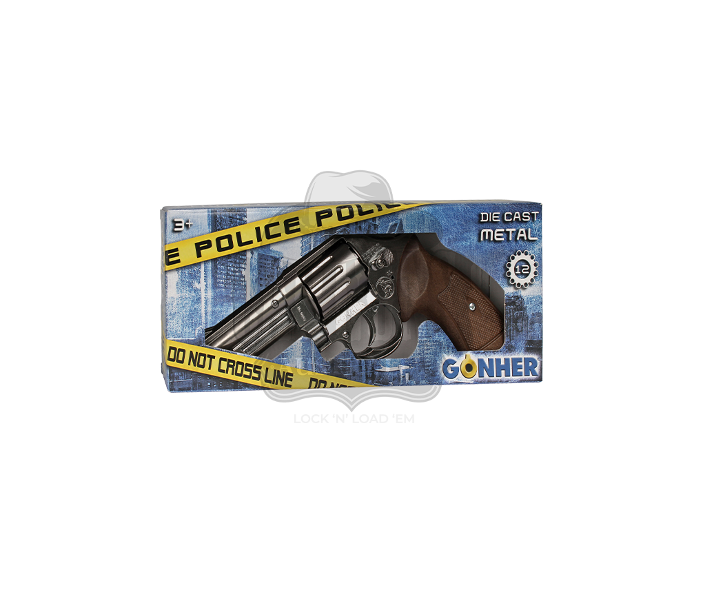 Gonher - Police Revolver Smith & Wesson M29 - 12 Shots, Steel, Box
