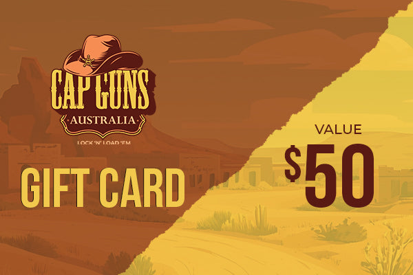 Cap Guns Australia $50 Gift Card