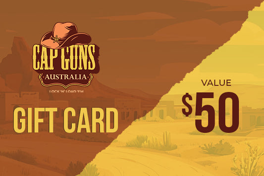 Cap Guns Australia $50 Gift Card